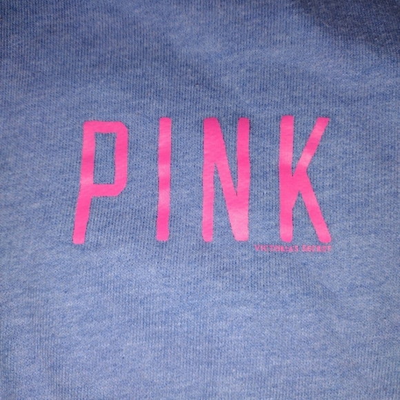 Victoria Secret PINK 3/4 zip sweatshirt - Picture 5 of 6